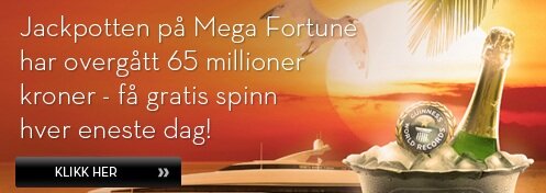 Free spins mega fortune